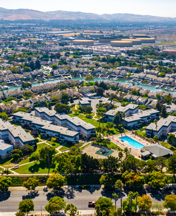 commercial real estate drone photography